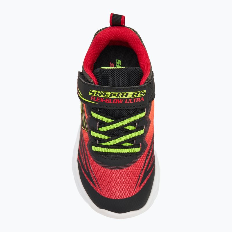 Vaikiški batai SKECHERS Flex-Glow Ultra black 5