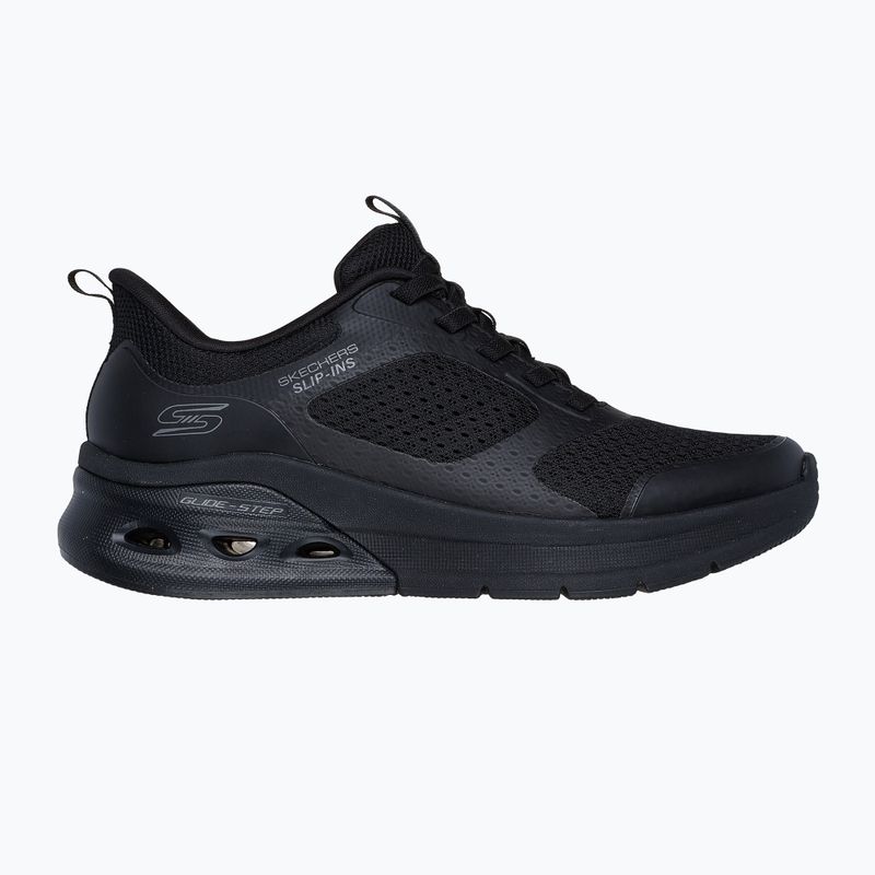 Moteriški batai SKECHERS Bobs Arc Waves 2.0 Now On black 2