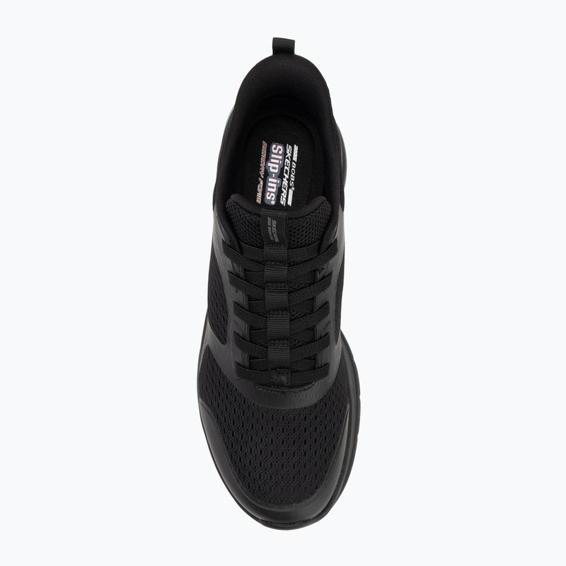 Moteriški batai SKECHERS Bobs Arc Waves 2.0 Now On black 5
