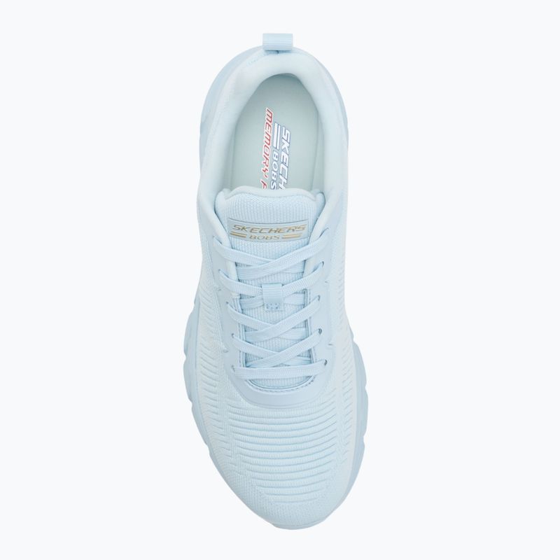 Moteriški batai SKECHERS Bobs B Flex Hi Flying Hi light blue 5