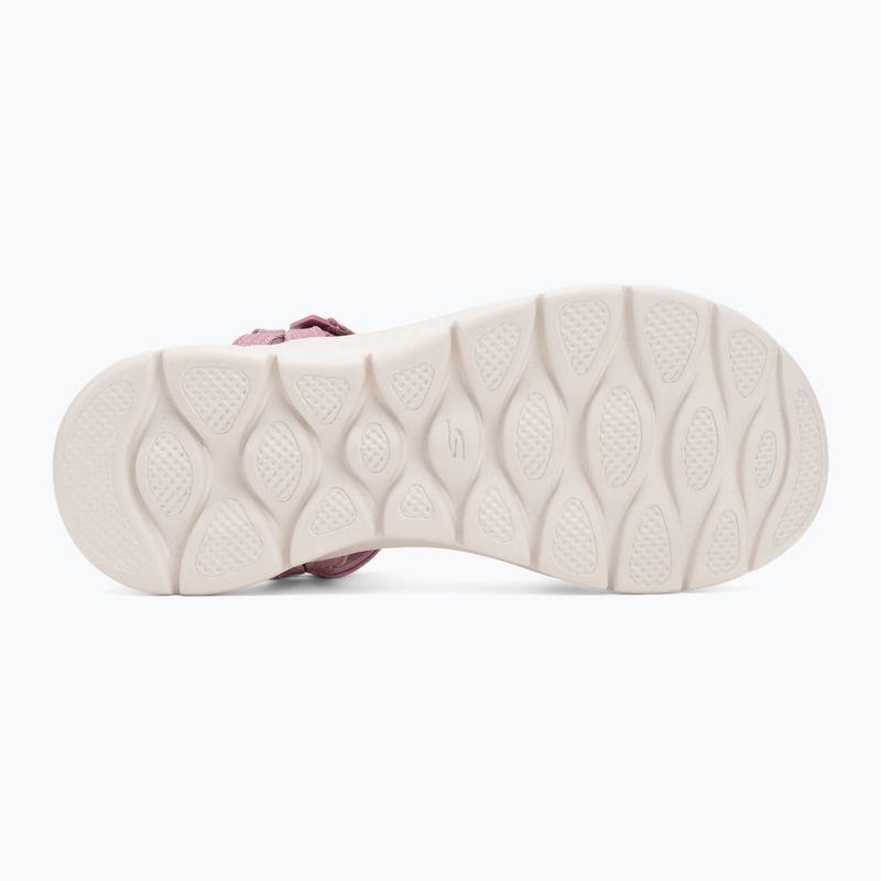 Moteriški sandalai SKECHERS Go Walk Flex Sandal Sublime mauve 4
