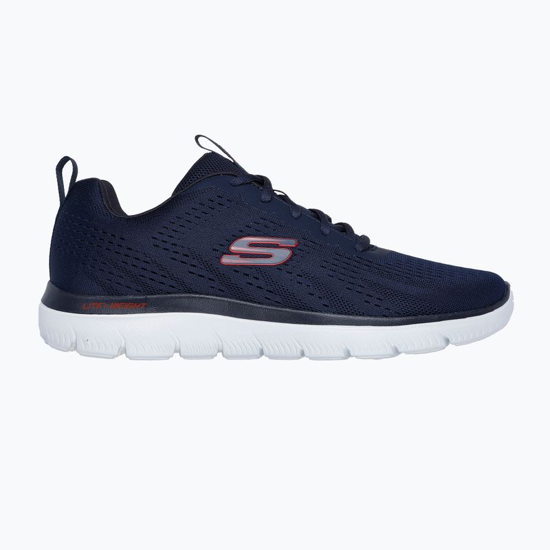 Vyriški batai SKECHERS Summits Torre navy/red 9