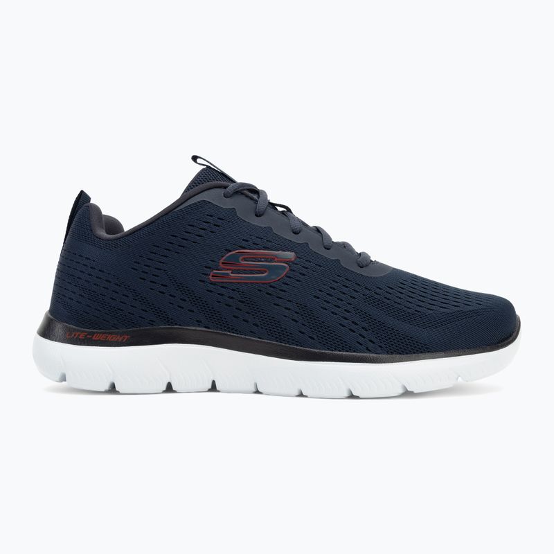 Vyriški batai SKECHERS Summits Torre navy/red 2