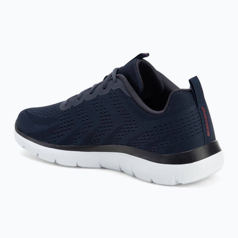 Vyriški batai SKECHERS Summits Torre navy/red 3