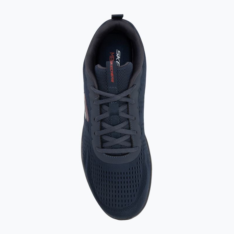 Vyriški batai SKECHERS Summits Torre navy/red 5