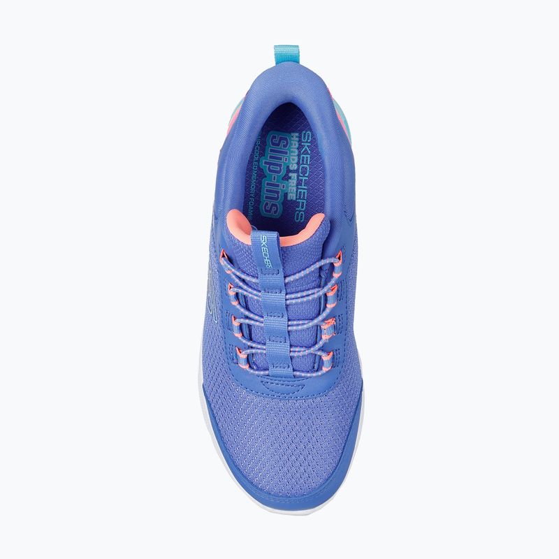 Vaikiški batai SKECHERS Microspec Max Color Trifecta mėlyna/daugiaspalviai 12
