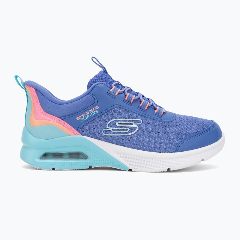 Vaikiški batai SKECHERS Microspec Max Color Trifecta mėlyna/daugiaspalviai 2