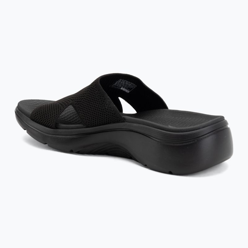 Moteriškos šlepetės SKECHERS Go Walk Arch Fit 2.0 Dakota black 3