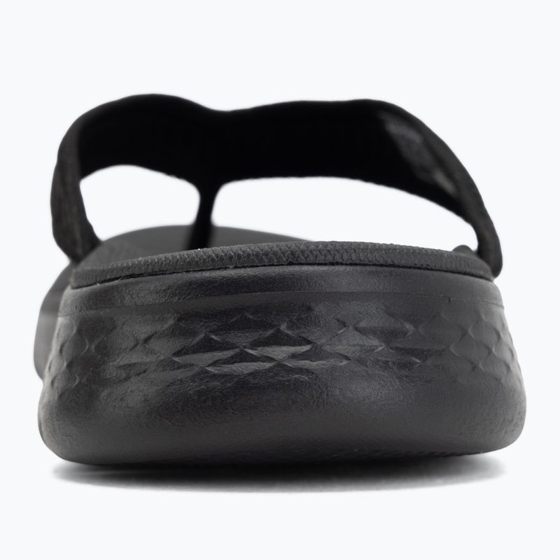 Moteriškos šlepetės per pirštą SKECHERS Go Walk Flex Holly black 6