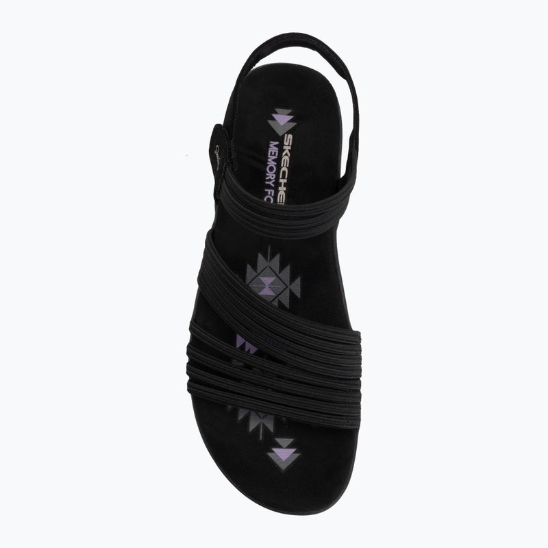 Moteriškos basutės SKECHERS Reggae Slim Coffee Run black 5