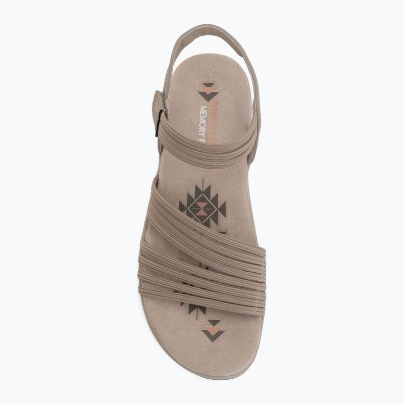 Moteriškos basutės SKECHERS Reggae Slim Coffee Run gray 5