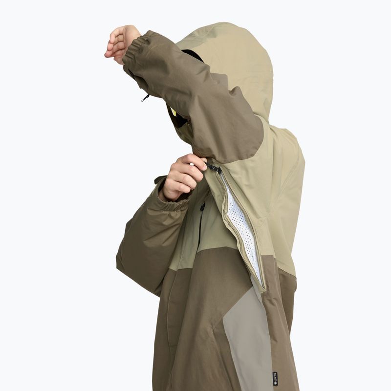 Vyriška snieglenčių striukė Volcom L Insulated GTX moss green 7