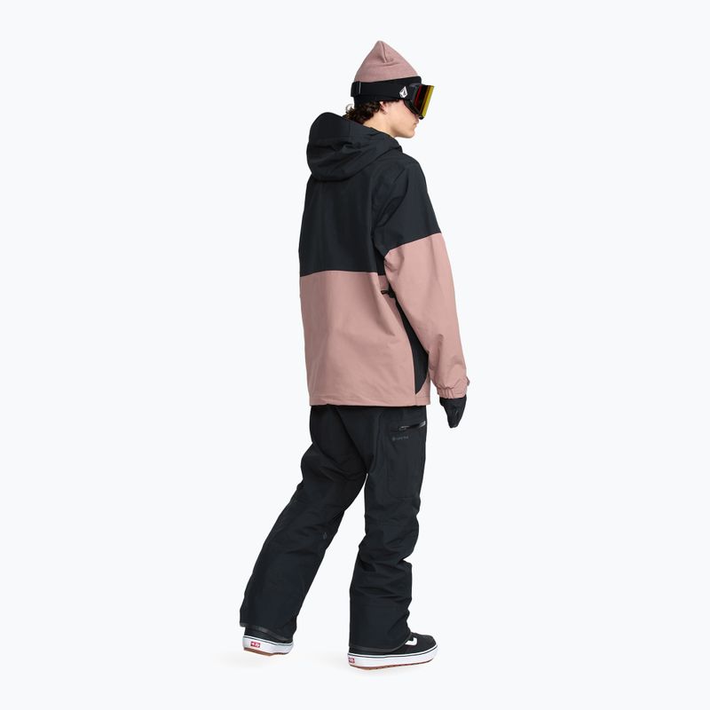 Vyriška snieglenčių striukė Volcom L Insulated GTX mauve 4