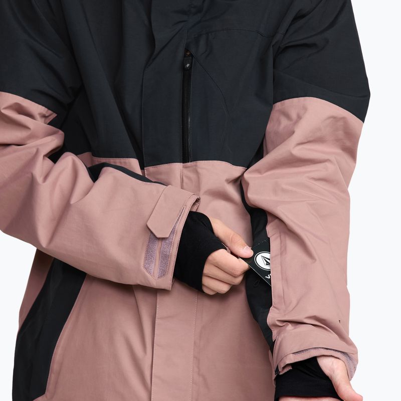 Vyriška snieglenčių striukė Volcom L Insulated GTX mauve 6