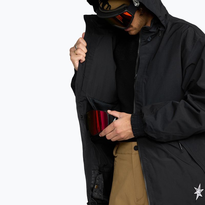 Vyriška snieglenčių striukė Volcom Longo GTX black 10