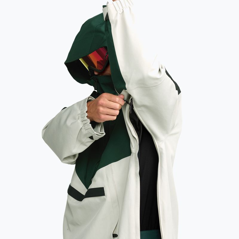 Vyriška snieglenčių striukė Volcom Brighton Pullover stone 9