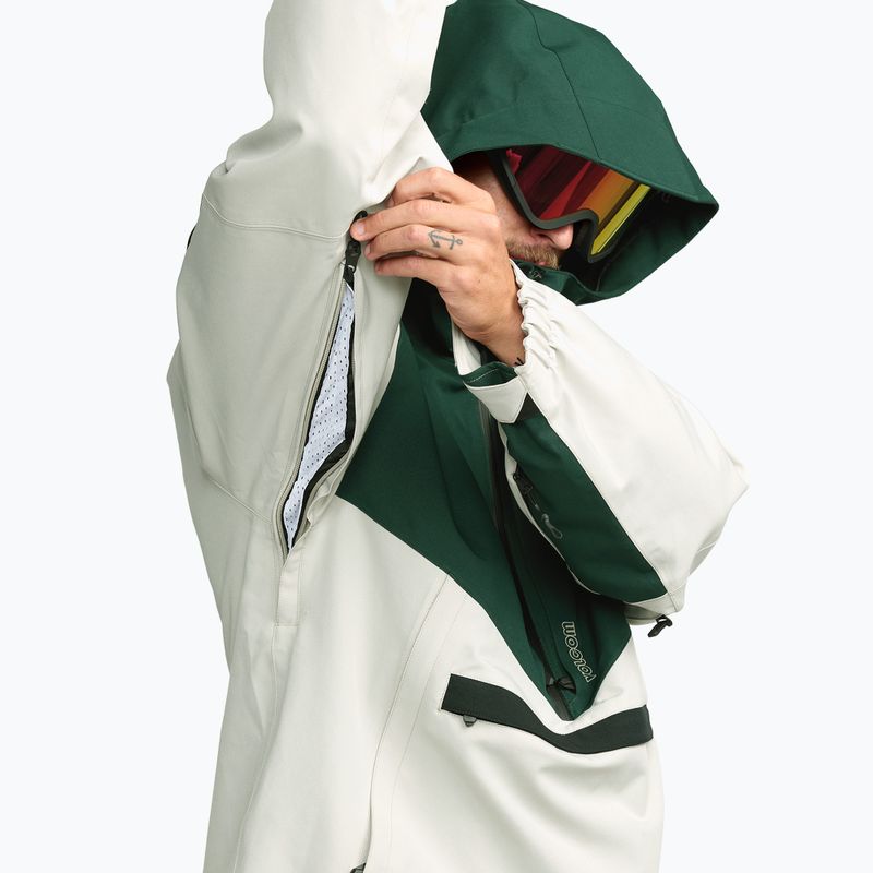 Vyriška snieglenčių striukė Volcom Brighton Pullover stone 10