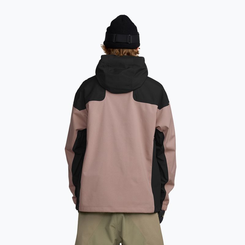 Vyriška snieglenčių striukė Volcom Kleveland mauve 3