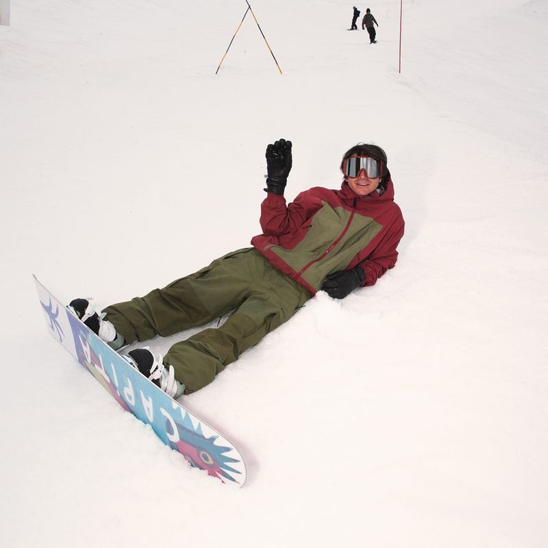 Vyriškos snieglenčių kelnės Volcom Longo GTX dark olive 10