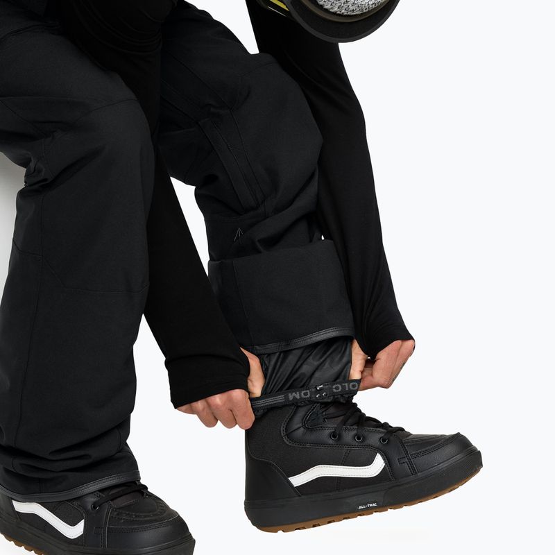 Vyriškos snieglenčių kelnės Volcom Roan Bib Overall black 10