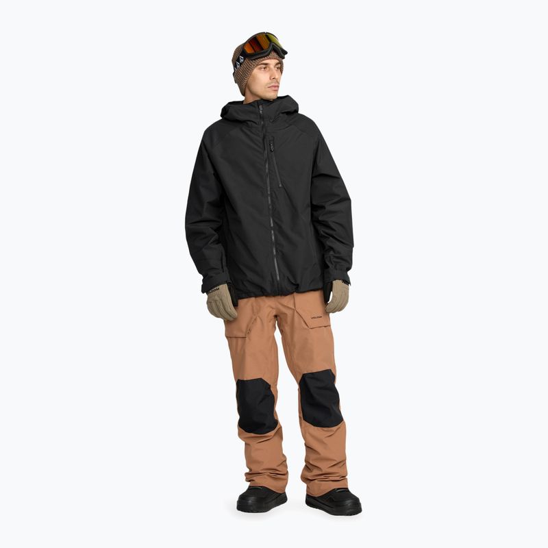 Vyriškos snowboardo kelnės Volcom Roan terra brown 2