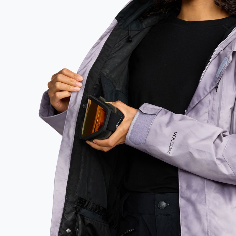 Moteriška snieglenčių striukė Volcom V.CO Eras Insulated Gore lavender aura 7