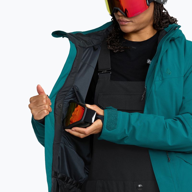 Moteriška snieglenčių striukė Volcom Shelter 20K 3D Stretch Atlantic Deep 9