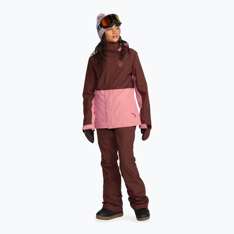 Moteriška slidinėjimo striukė Volcom Bolt Insulated oxblood 2