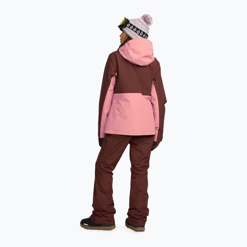 Moteriška slidinėjimo striukė Volcom Bolt Insulated oxblood 4