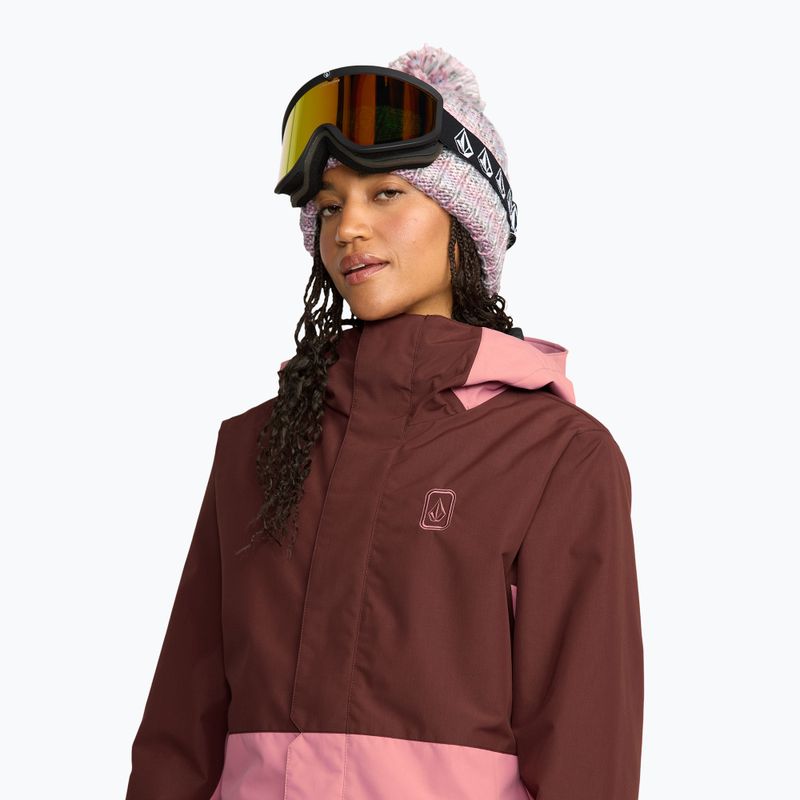 Moteriška slidinėjimo striukė Volcom Bolt Insulated oxblood 6