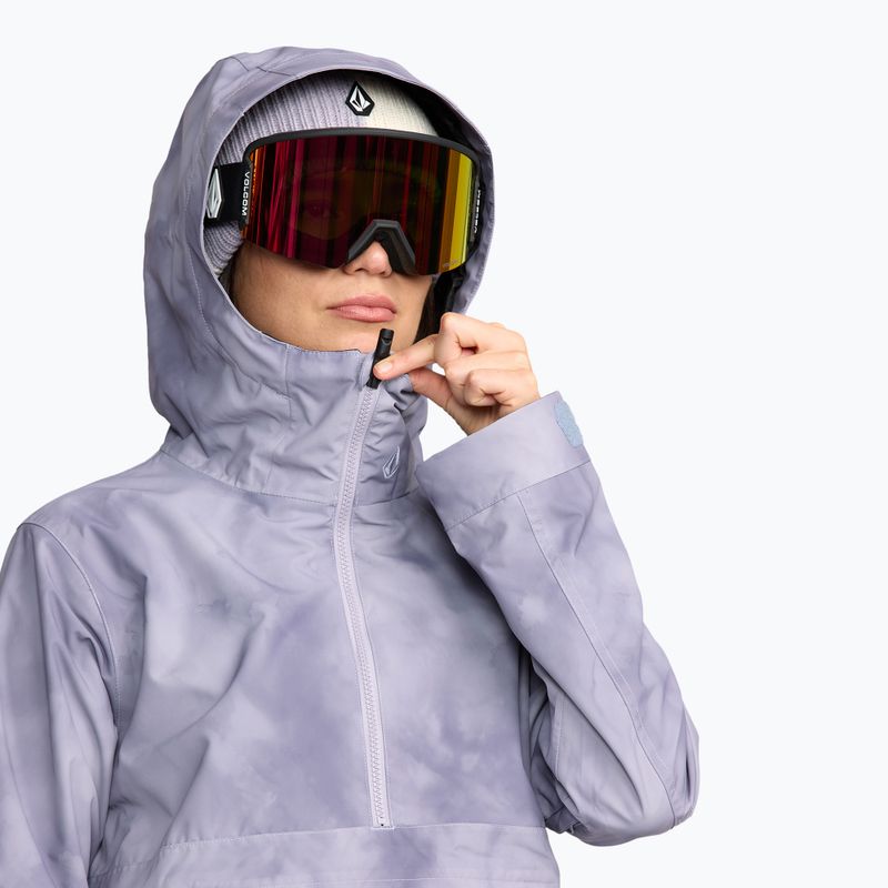 Moteriška snieglenčių striukė Volcom Harlan Pullover lavender aura 5