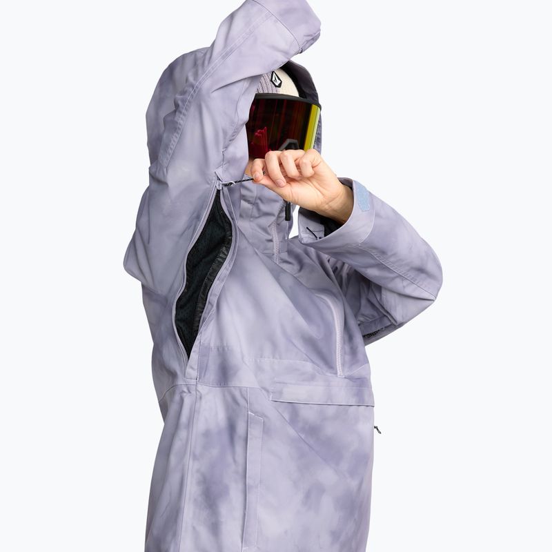 Moteriška snieglenčių striukė Volcom Harlan Pullover lavender aura 7