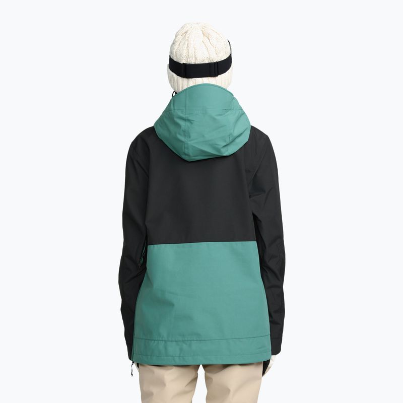 Moteriška snieglenčių striukė Volcom Harlan Pullover spruce green 3