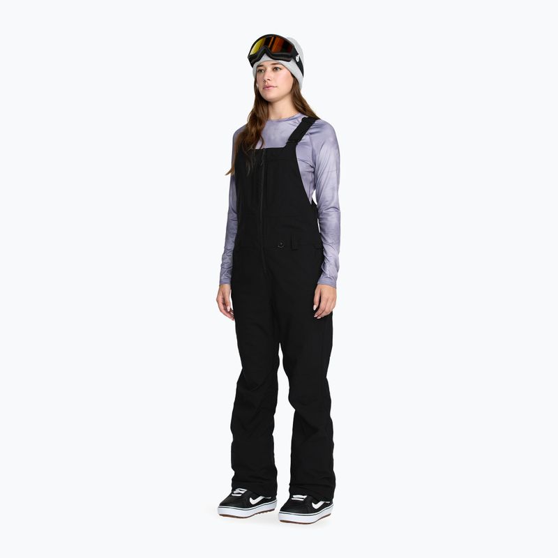 Moteriškos slidinėjimo kelnės Volcom Swift Bib Overall black 3