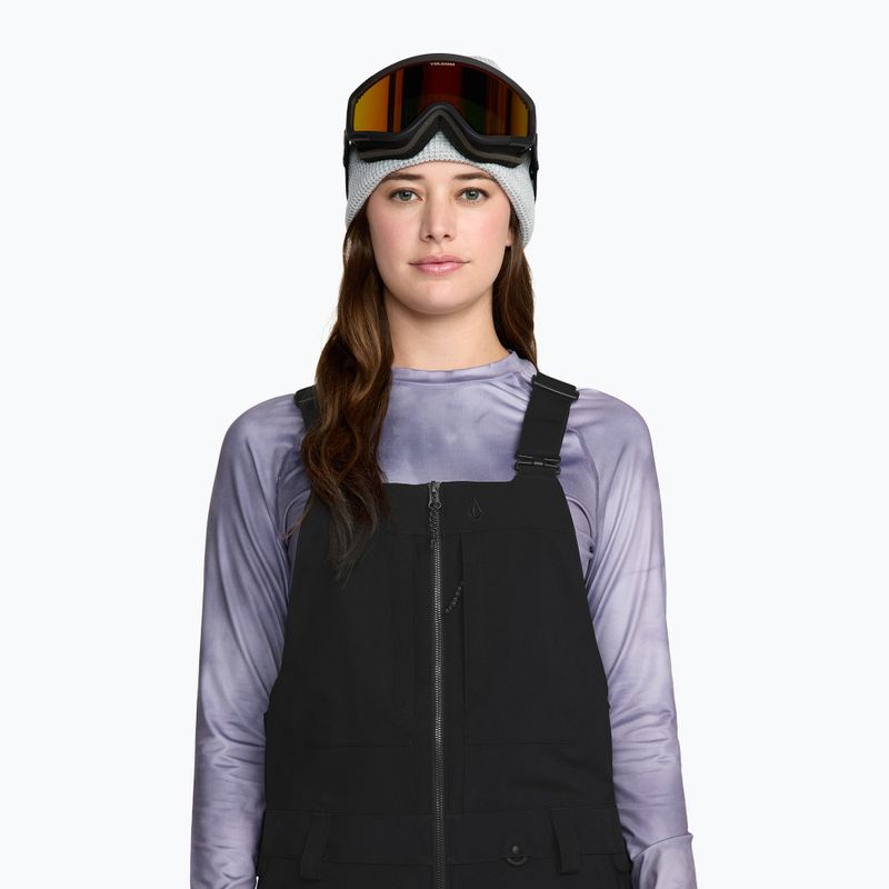 Moteriškos slidinėjimo kelnės Volcom Swift Bib Overall black 4