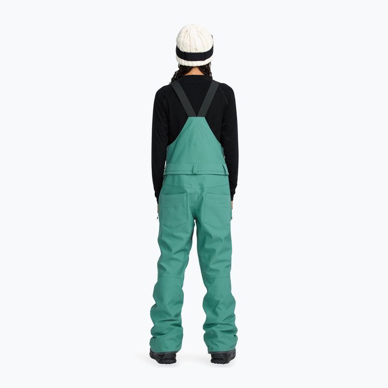 Moteriškos slidinėjimo kelnės Volcom Swift Bib Overall spruce green 3