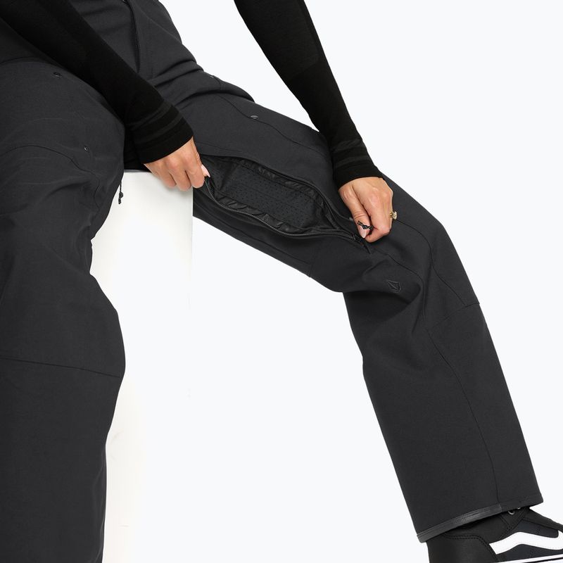 Moteriškos snieglenčių kelnės Volcom Pollock black 7