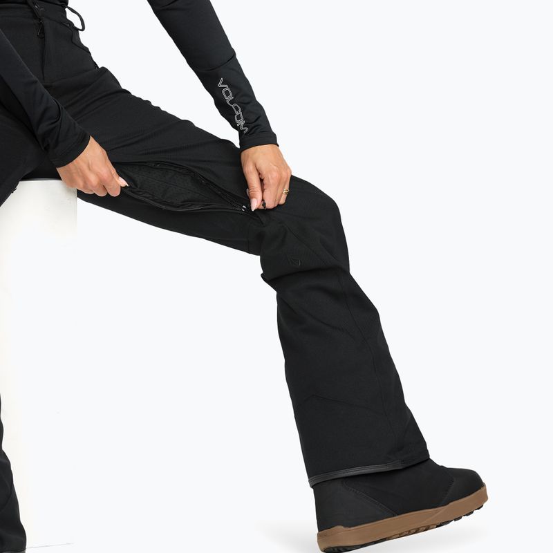 Moteriškos snieglenčių kelnės Volcom Genus Stretch black 6