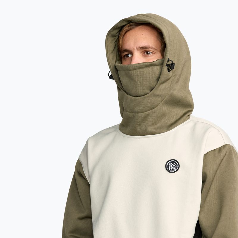 Vyriškas snieglenčių džemperis Volcom Hydro Riding Hoodie military 6