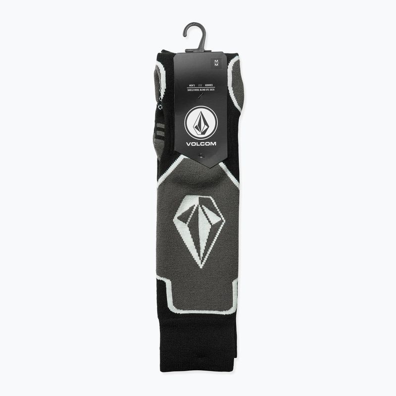 Vyriškos slidinėjimo kojinės Volcom Shield Wool Blend OTC black 4