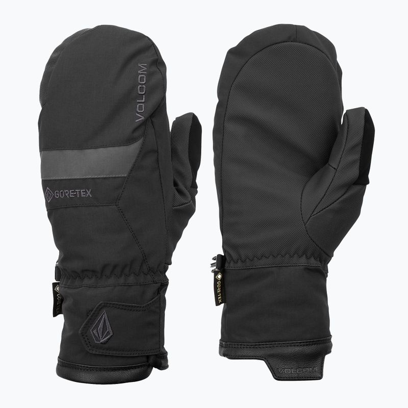 Vyriškos snieglenčių pirštinės Volcom Stay Dry GTX black