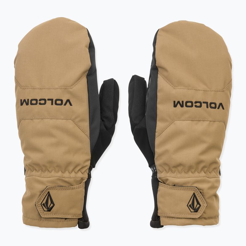 Vyriškos snieglenčių pirštinės Volcom V.CO Nyle Mitt bronze 2