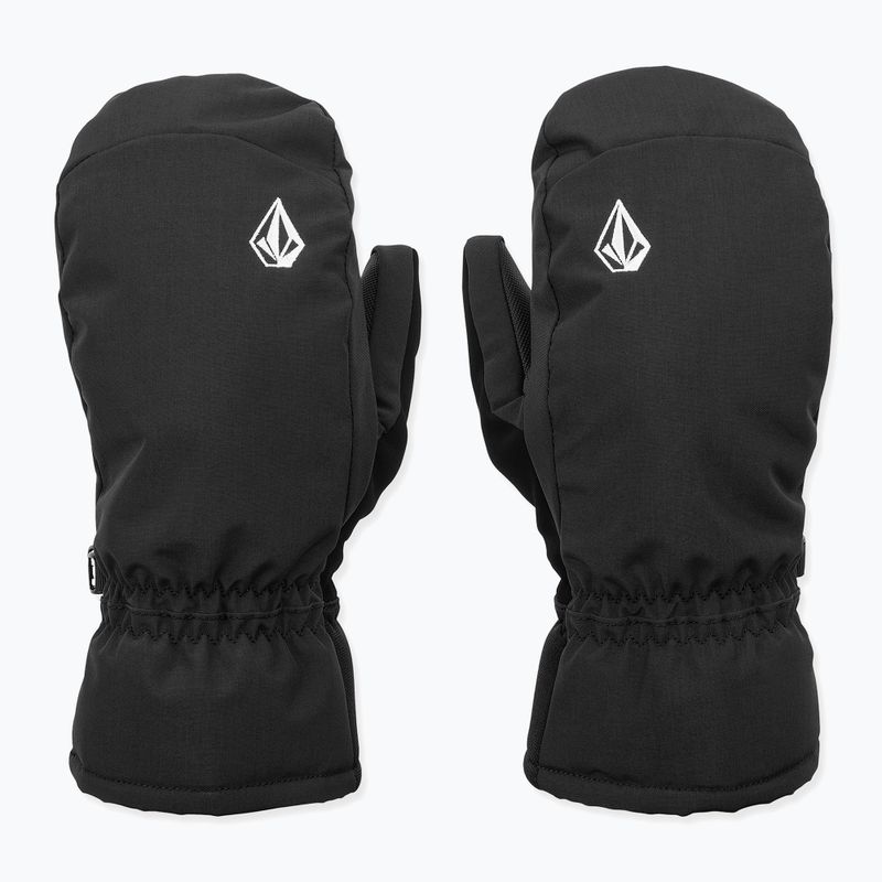 Moteriškos snieglenčių pirštinės Volcom Upland Mitt black 2