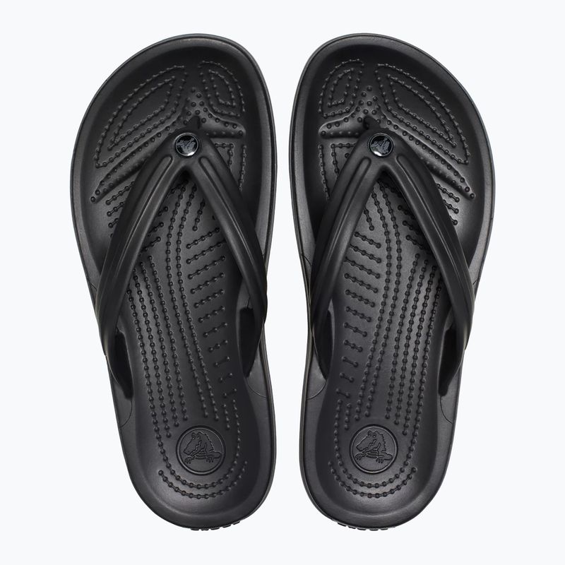 Šlepetės per pirštą Crocs Crocband Flip black/slate grey 3