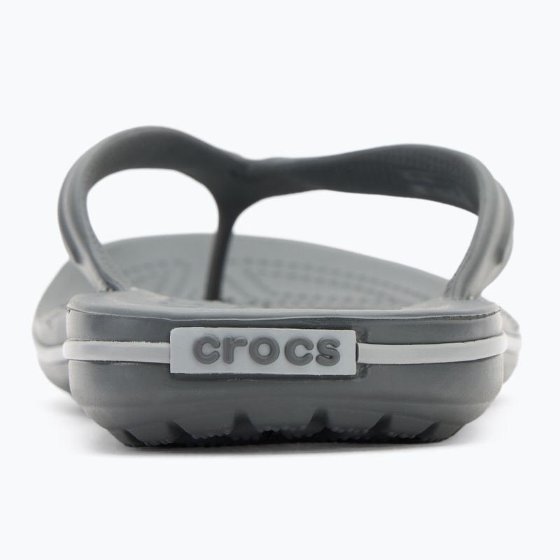 Šlepetės per pirštą Crocs Crocband Flip slate grey/smoke 6