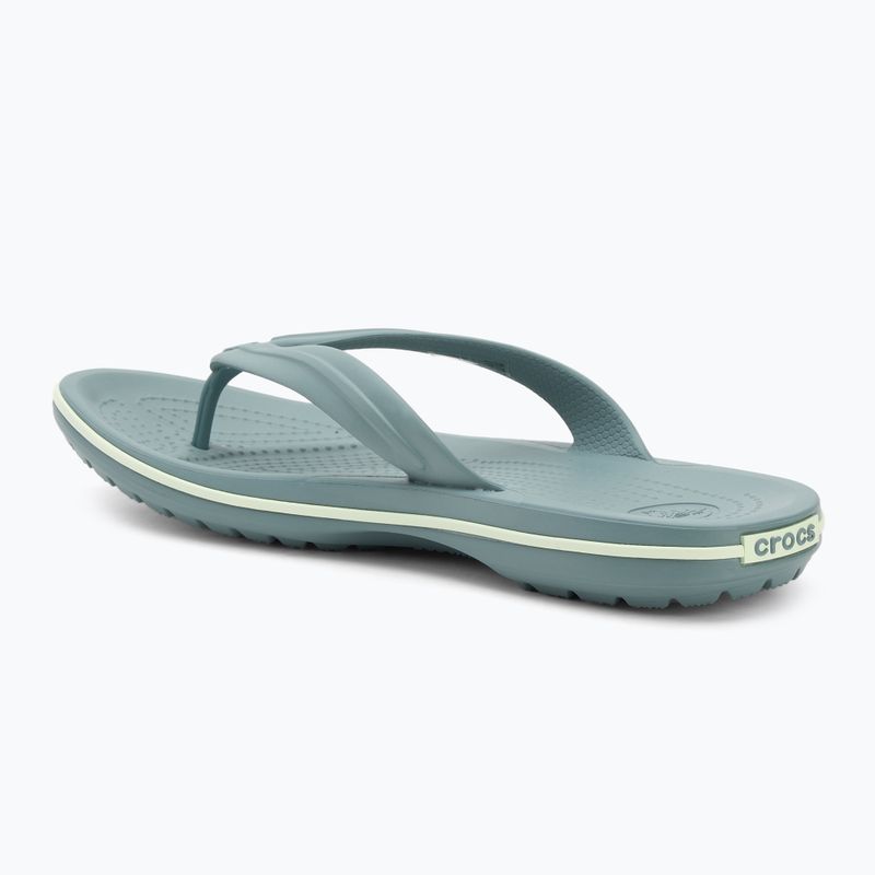 Šlepetės per pirštą Crocs Crocband Flip pond 3