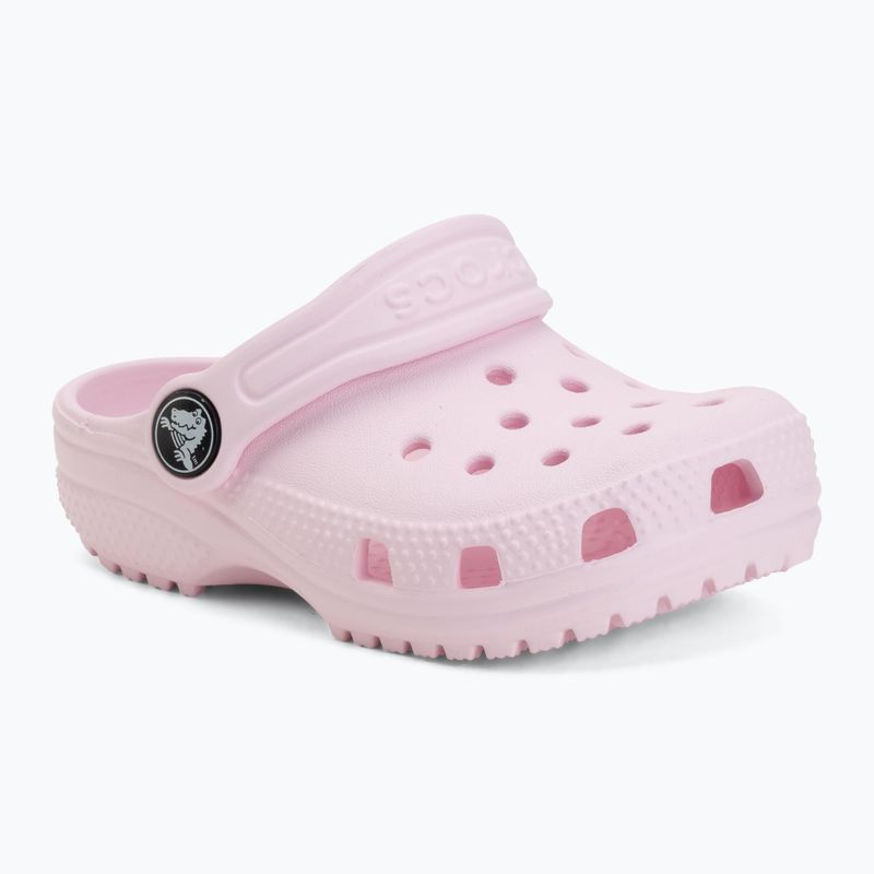 Vaikiškos šlepetės Crocs Classic Clog Toddler pink milk
