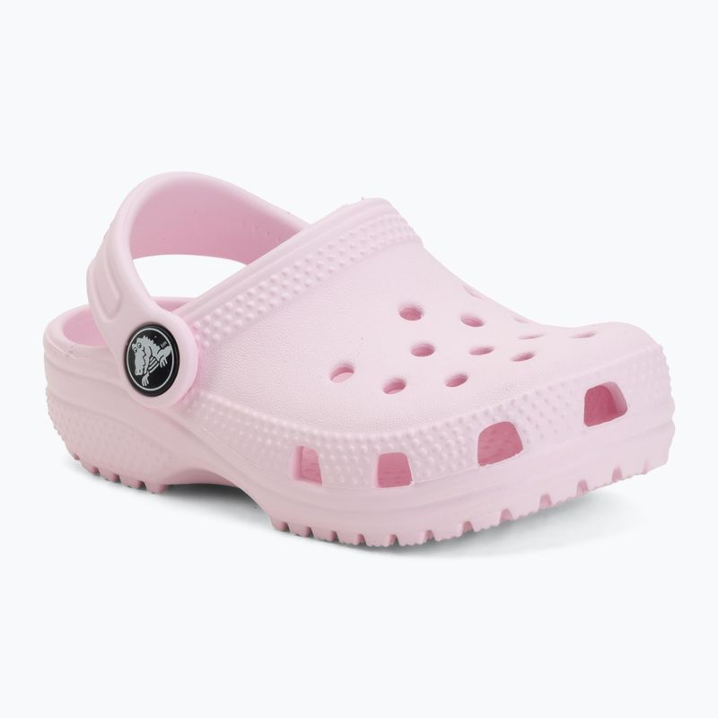 Vaikiškos šlepetės Crocs Classic Clog Toddler pink milk 2