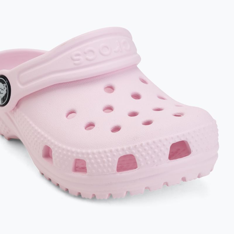 Vaikiškos šlepetės Crocs Classic Clog Toddler pink milk 8