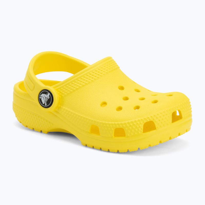 Vaikiškos šlepetės Crocs Classic Clog Toddler cyber yellow 2